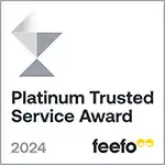 Feefo 2024 Platinum Award